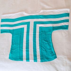 New Susan Graver Printed Feather Weave Dolman 4